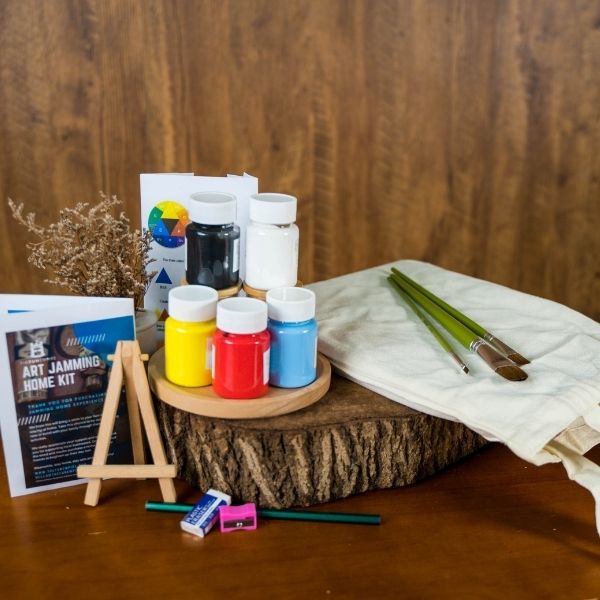 Art Jamming Tote Bag Home Kit