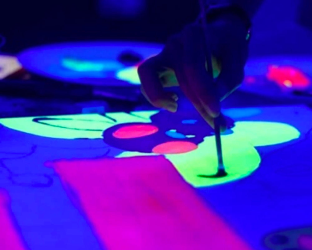 Neon Art Jamming Canvas Home Kit